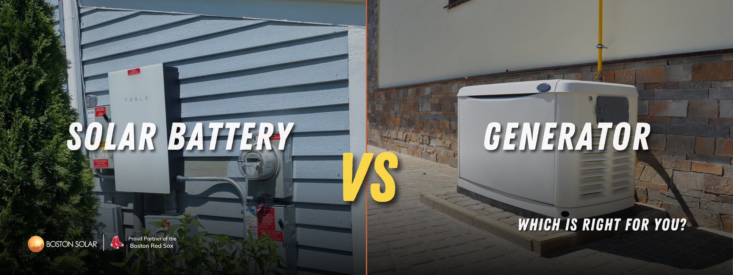Solar Battery vs. Generator: Which One Is Right for You?