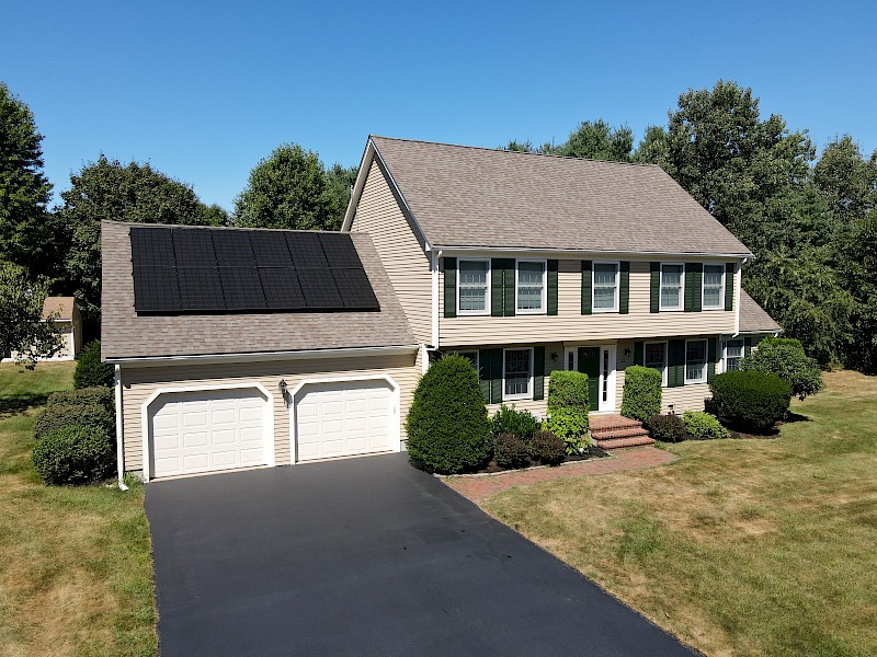12.16 kW Solar Installation in Franklin, MA