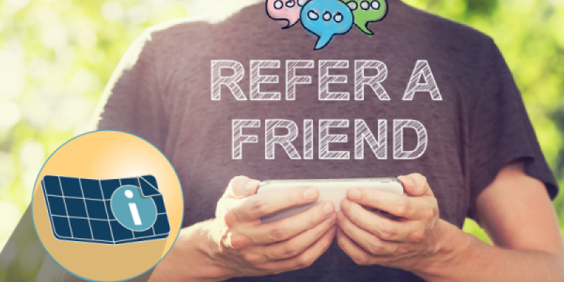 Earn Money by Referring Your Friends and Family To Solar