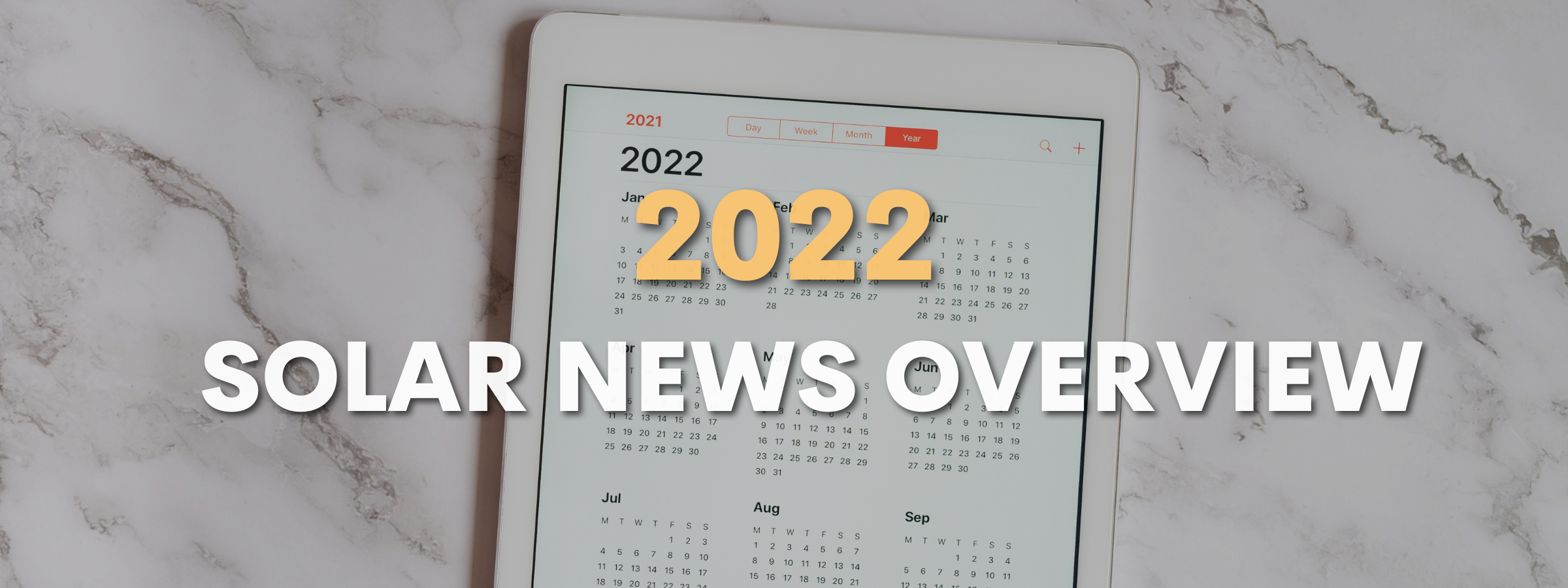 This Year in Solar News!